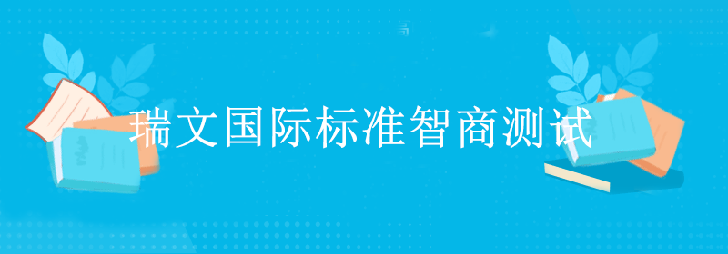 <b>瑞文国际标准智商测试</b>